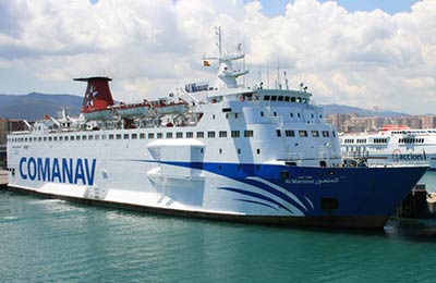 Uw reis zal plezierig verlopen met Comanav Ferry