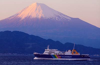 Uw reis zal plezierig verlopen met Suruga Bay Ferries